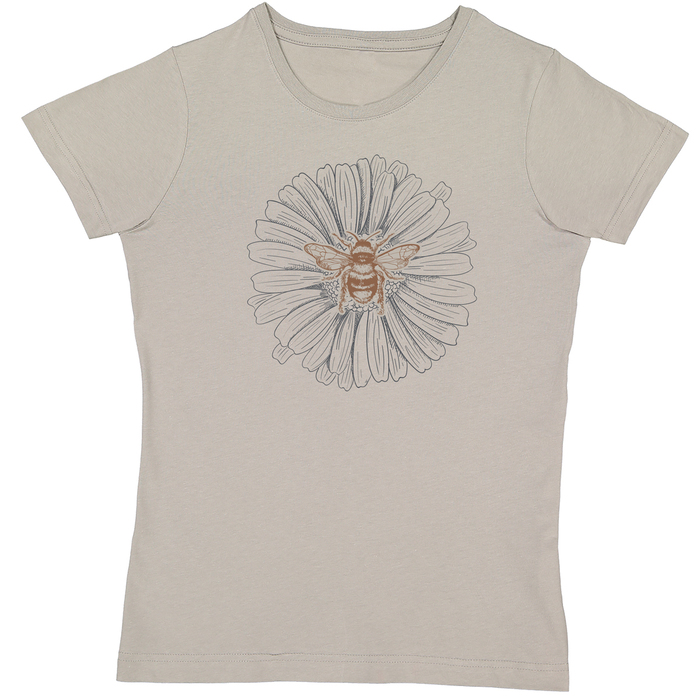 Bee and Flower T-Shirt and Curvy T-Shirt-1