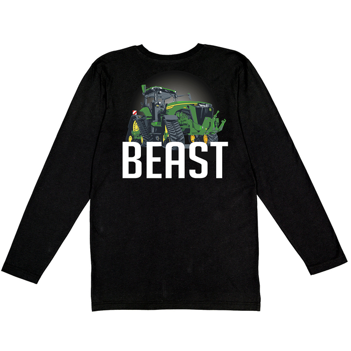 Beast Tractor Long Sleeve T-Shirt-1