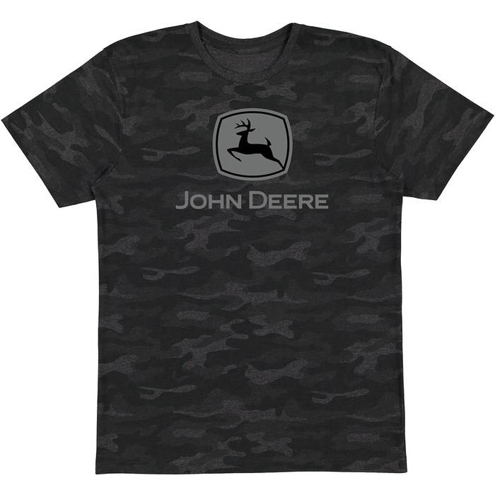 Camo John Deere Logo T-Shirt-1