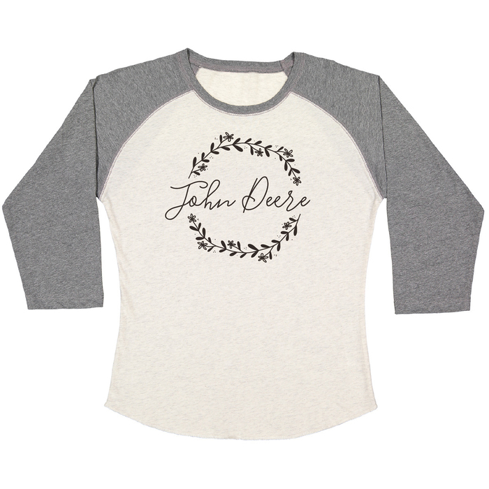 Wreath Raglan T-Shirt | JohnDeereStore