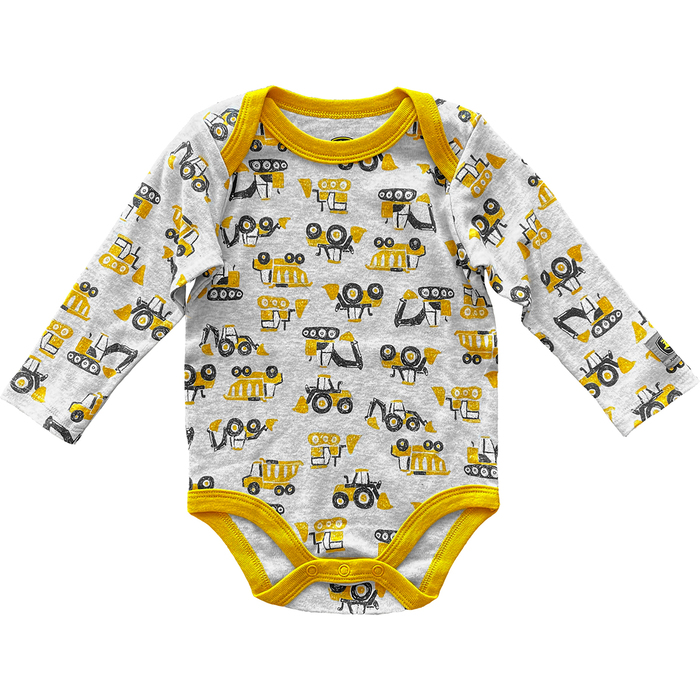 Long Sleeve Construction Equipment Bodyshirt - 12M | JohnDeereStore