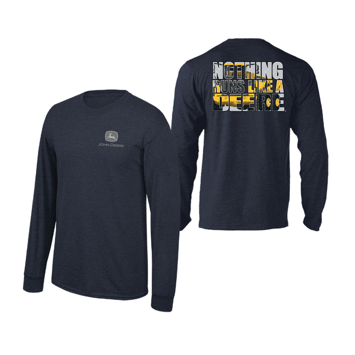 Nothing Runs Like a Deere Long Sleeved T-Shirt | JohnDeereStore
