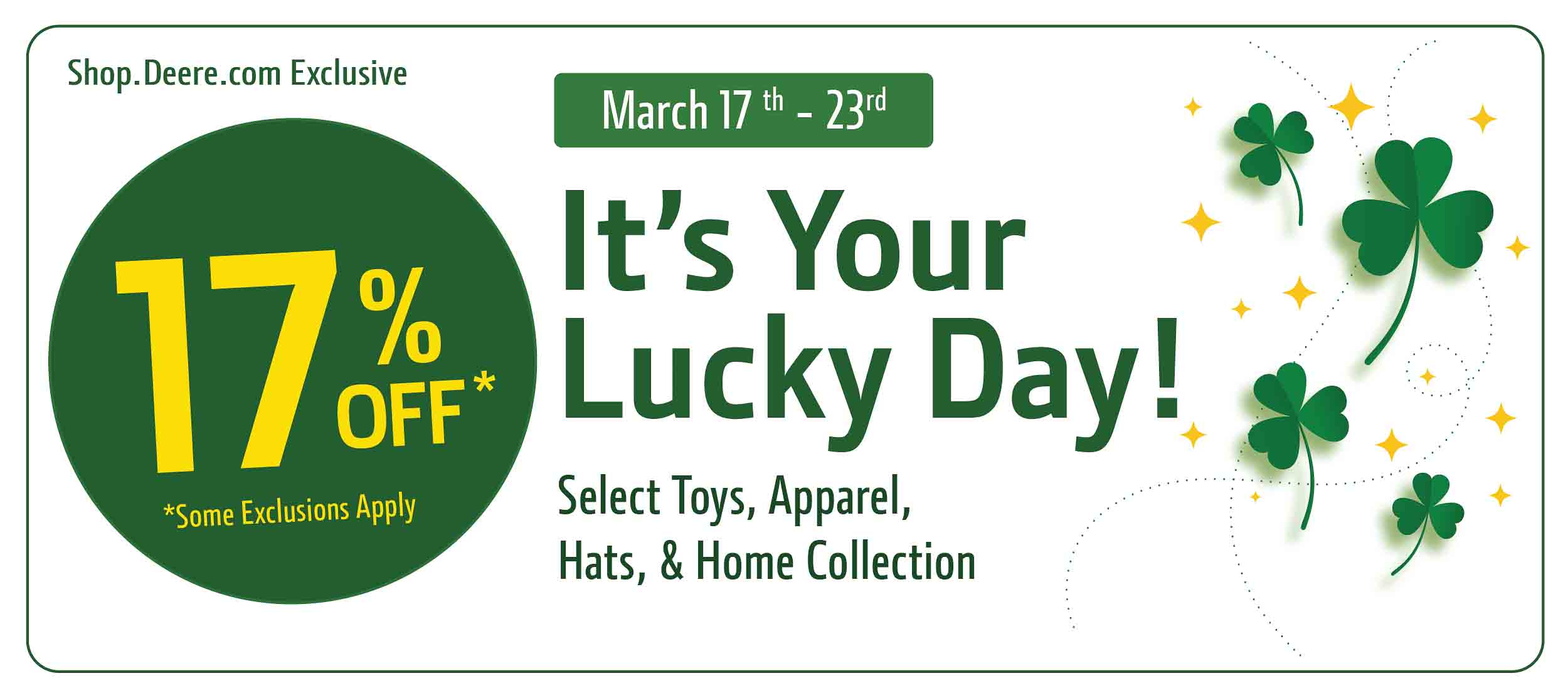 Shop Genuine John Deere® Merchandise & John Deere Products