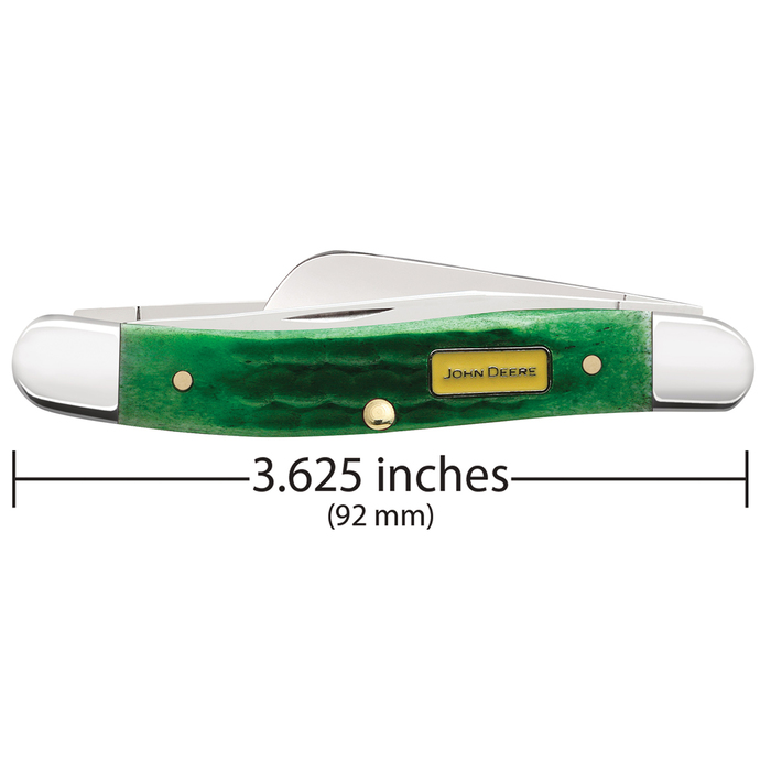 Green Medium Stockman Pocket Knife-2