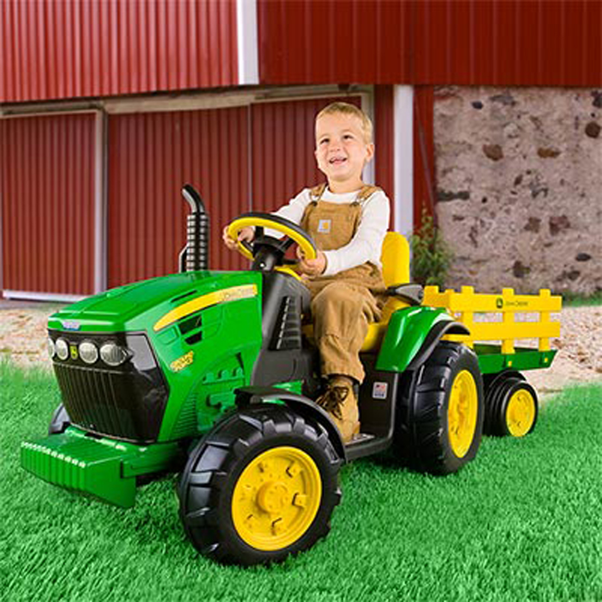 Маленький трактор. Peg Perego John Deere. Детский электрический трактор Джон Дир. Peg-Perego автомобиль John Deere ground Force. Peg-Perego трактор John Deere Power Pull tractor.