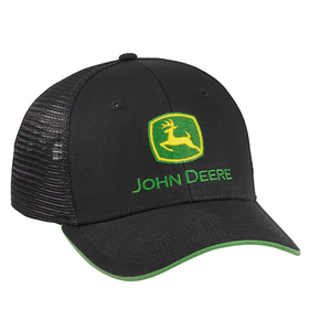 Marque  John DeereJohn Deere Build State Pride Full Twill Hat-Black and Grey 