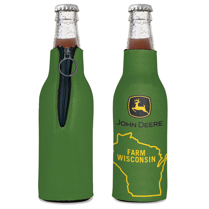 Green Farm Wisconsin 12oz. Bottle Cooler-1