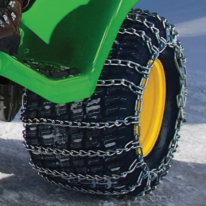 TireChain.com Compatible with John Deere E100 20x8-8 Tire Chains Priced per Pair 